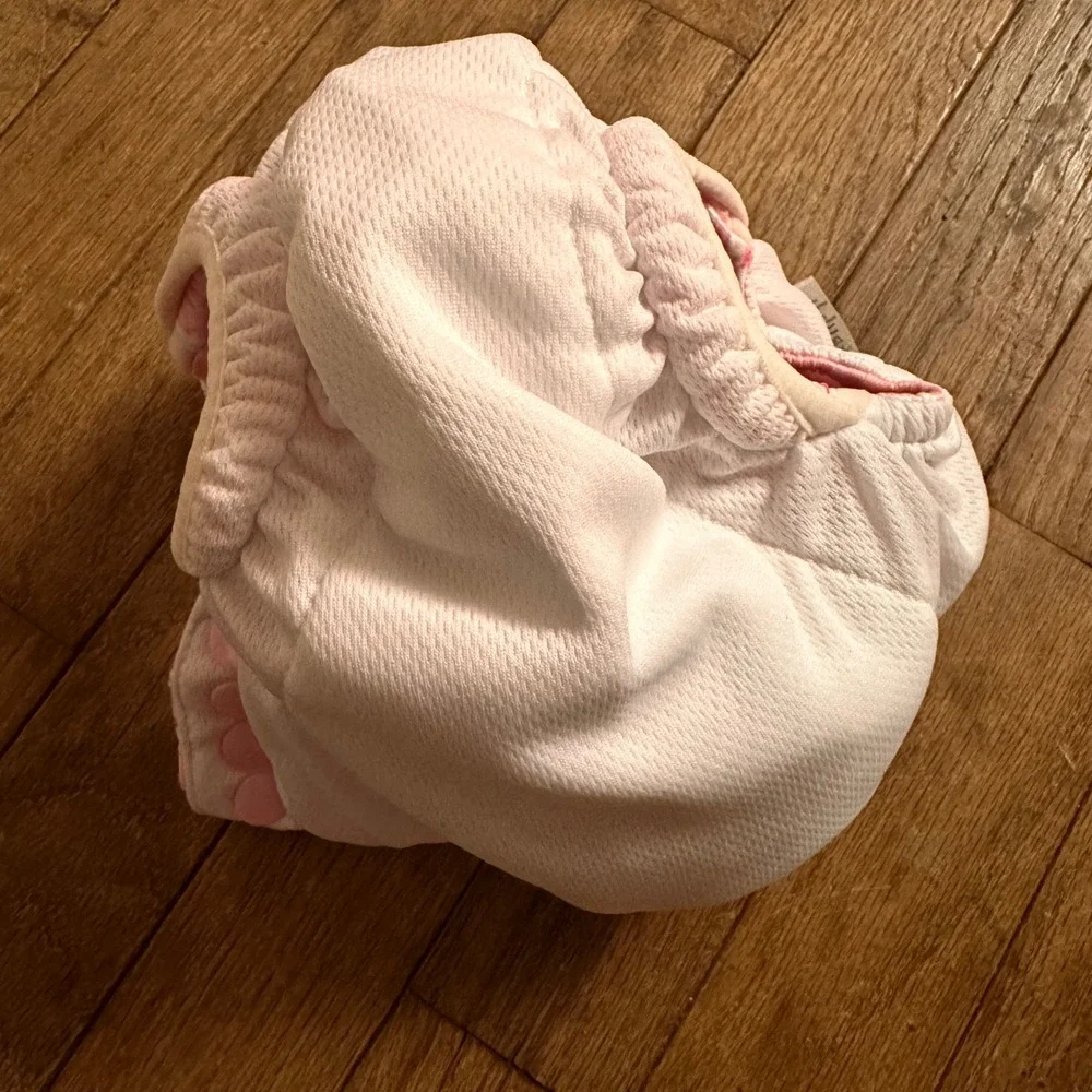 Green Sprouts Swim Bottom Girls 18 Months Ruffle Snap Floral Pink‎ Modern Summer